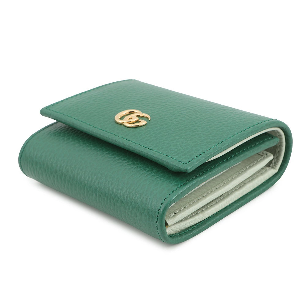 Gucci fold Double Leather Bi GG Wallet